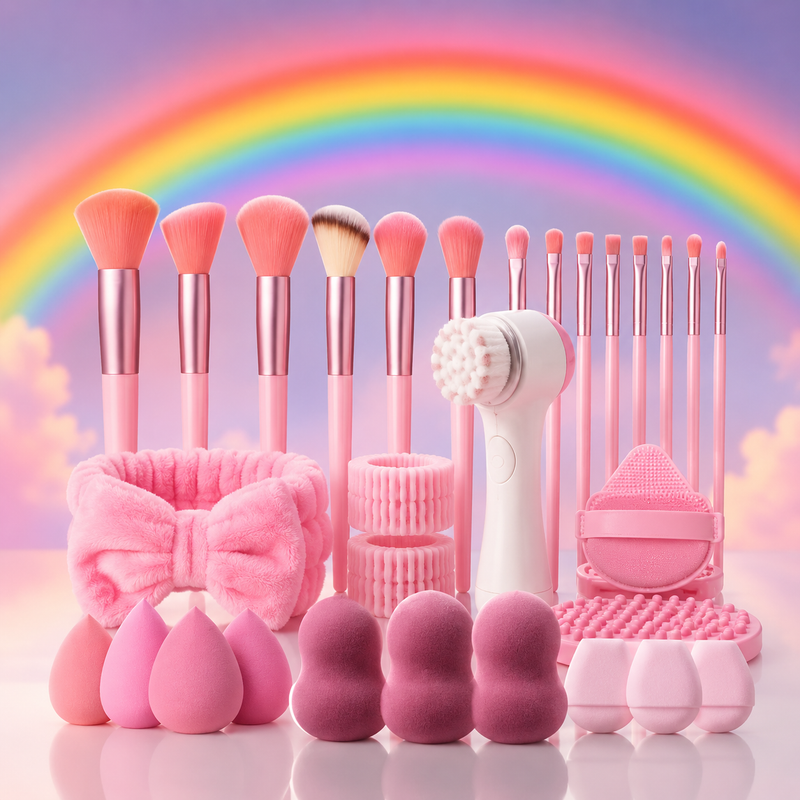 Kit Pinceaux Maquillage Pro 26 pièces